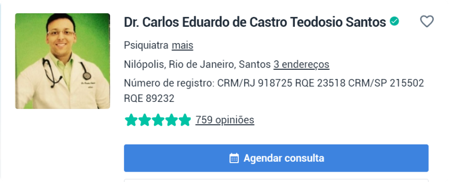 Agendar teleconsulta
